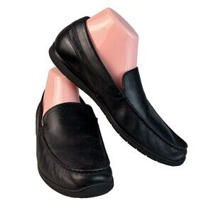 Y2K Dockers Premium Supple Italian Leather Loafers Men's Sz 10 M Leather Insole